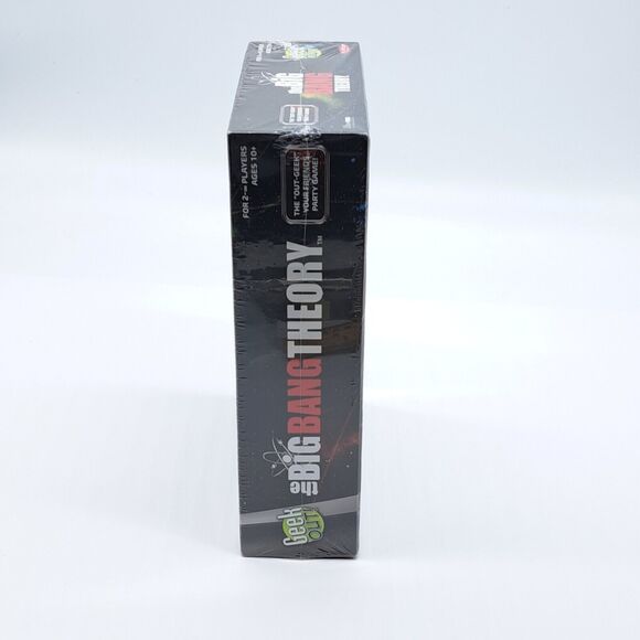 The Big Bang Theory GEEK-OUT! Board Game Party Entertainment FACTORY SEALED - Picture 3 of 11